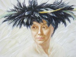 Portrait Rumyana 38x46 cm